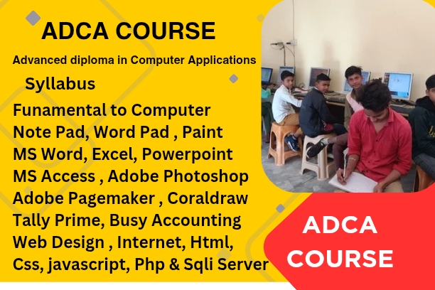 Popular Course - ADCA COURSE  - Syscom Computer Education Institute
